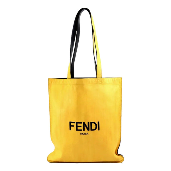 Pack Yellow Box Leather Shopping Large Tote Bag