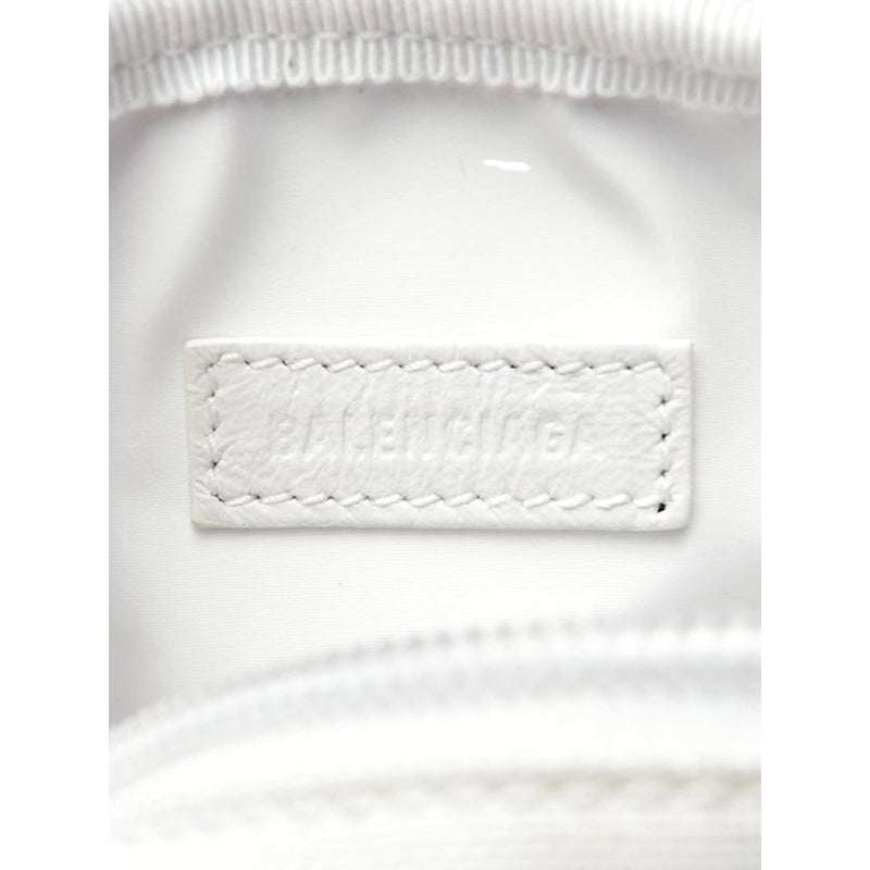 Nasa Logo Phone Holder Crossbody Bag White Recycled Nylon