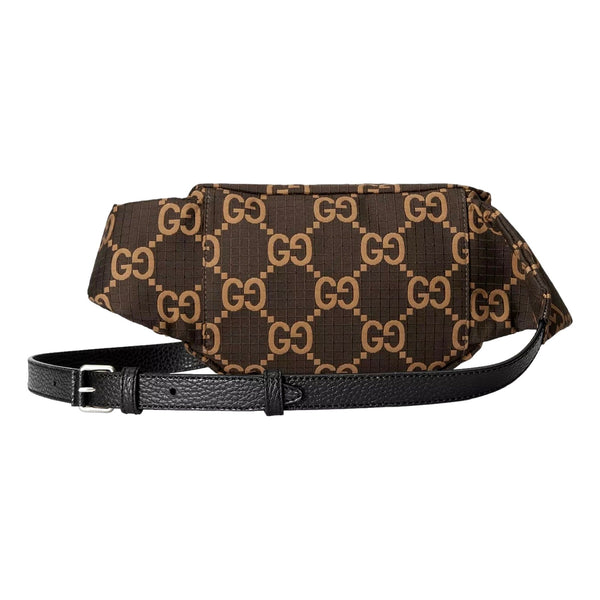 GG Ripstop Waist Bag Beige and Brown