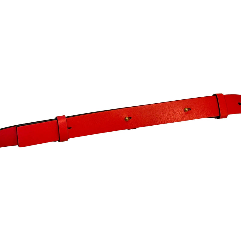 VLogo Walk Large Crossbody Bag Red Calf Leather
