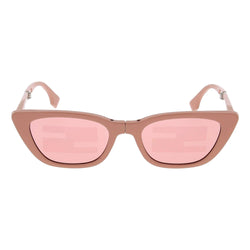 Injected Touch of FF Pink and Silver Sunglasses