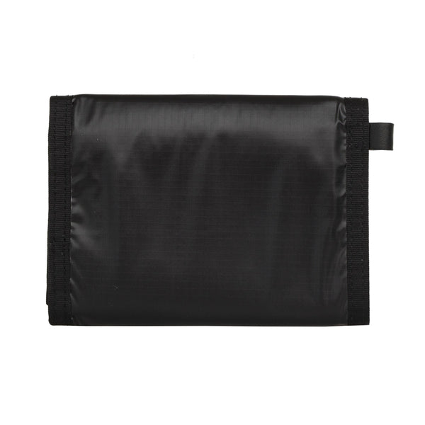 Nuxx Black Nylon Chain Trifold Wallet