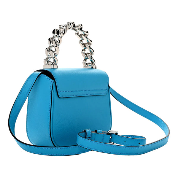 Blue La Medusa Mini Top-Handle Bag